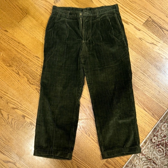 Vintage Bainbridge Corduroy Pants in Green - Picture 1 of 5